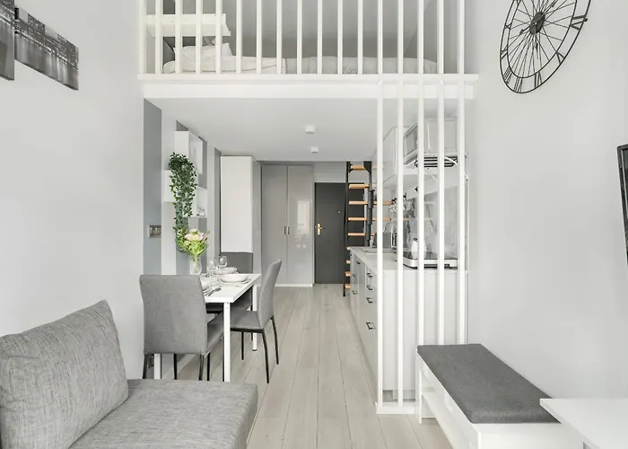 Charming And Modern With Mezzanine In Center By Renters * Poznan